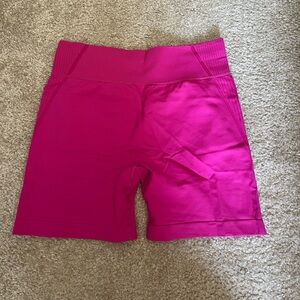 Pink Training Shorts